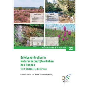 NaBiV Heft 22: Erfolgskontrollen in Naturschutzgroßvorhaben des Bundes. Teil 1: Ökologische Bewertung