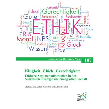 NaBiV Heft 107: Klugheit, Glück, Gerechtigkeit. Ethische Argumentationslinien in der Nationalen Strategie zur biologischen Vielfalt