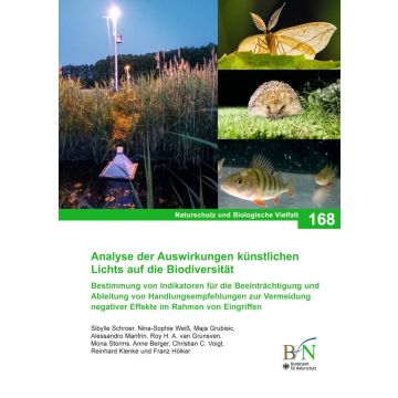 NaBiV Heft 168: Analyse der Auswirkungen künstlichen Lichts auf die Biodiversität