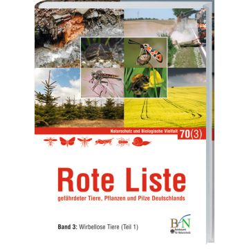 NaBiV Heft 70/3: Rote Liste gefährdeter Tiere, Pflanzen und Pilze Deutschlands - Bd 3: Wirbellose Tiere (Teil 1)
