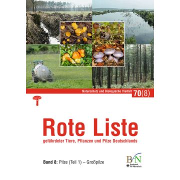 NaBiV Heft 70/8: Rote Liste gefährdeter Tiere, Pflanzen und Pilze Deutschlands - Bd 8: Pilze (Teil 1)-Großpilze